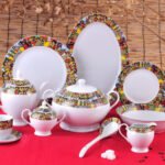 48 Pieces Dinner Set-Ngste Saba Design