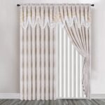 Megareja - Luxury Jacquard Curtain 100% Polyester. 300*45cm 1pc - 300*250cm 2pcs