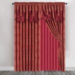 Megareja - Luxury Jacquard Curtain 100% Polyester. 300*45cm 1pc - 300*250cm 2pcs