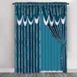 Megareja - Luxury Jacquard Curtain 100% Polyester. 300*45cm 1pc - 300*250cm 2pcs